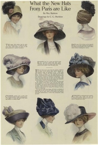 sombreros belle epoque